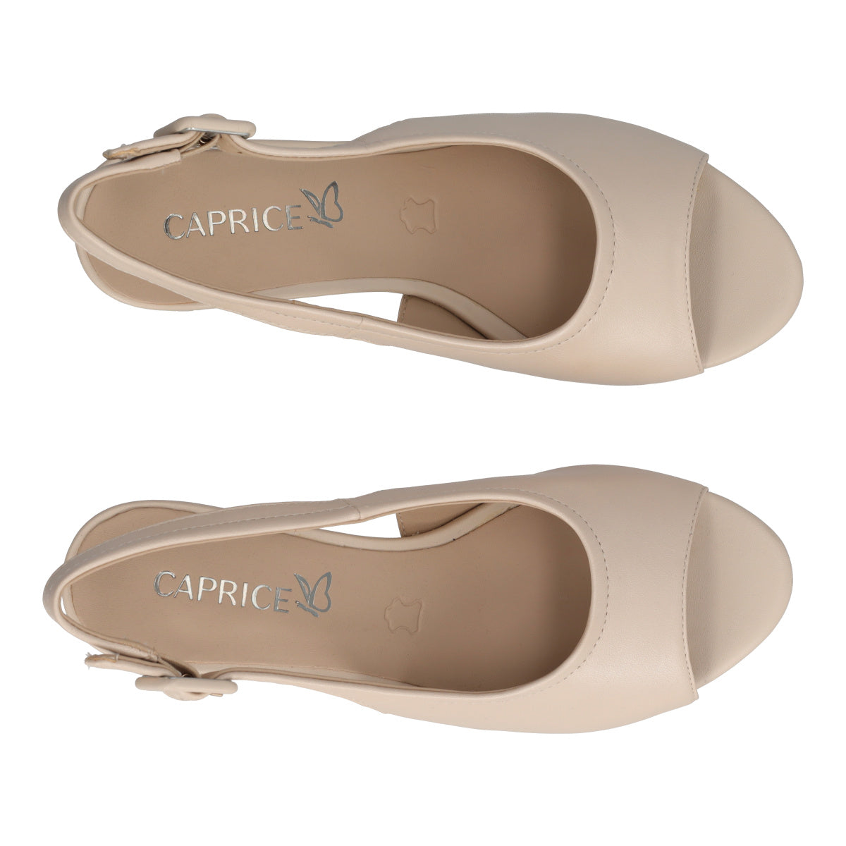 Sandali con Tacco Donna Crema