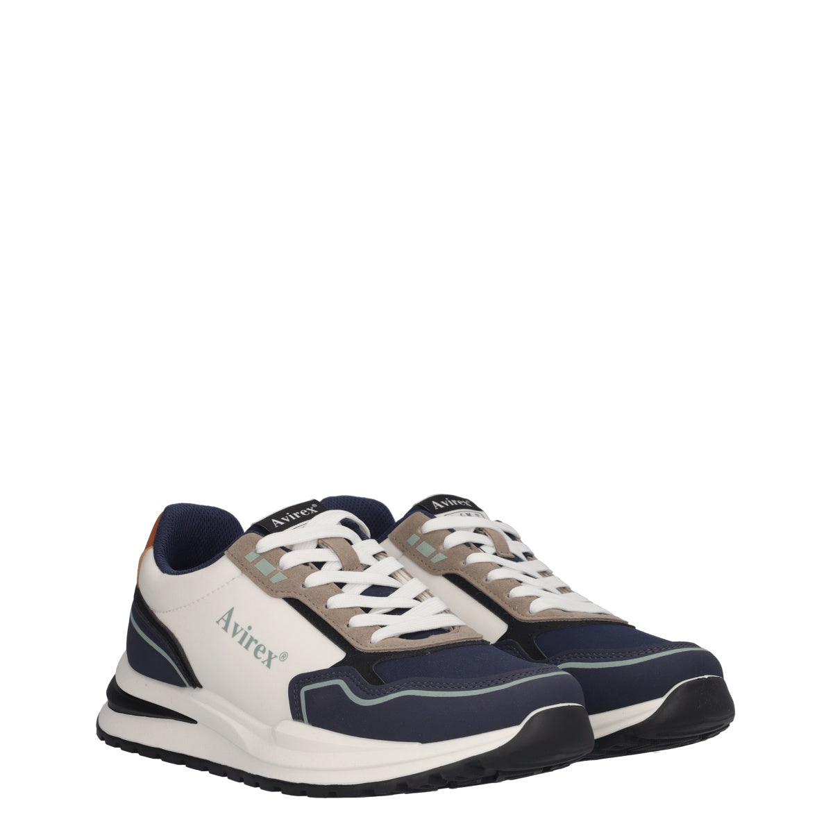 Sneakers Uomo Bianche e Blu