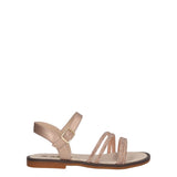 Sandali Bambina Oro Rosa Metallizzato
