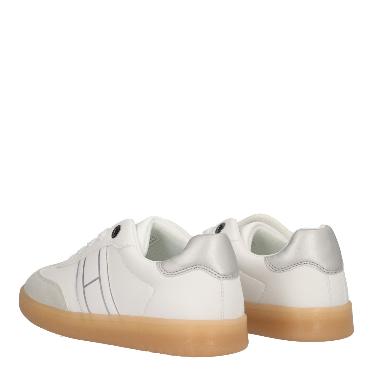 Sneakers Donna Bianche e Argento